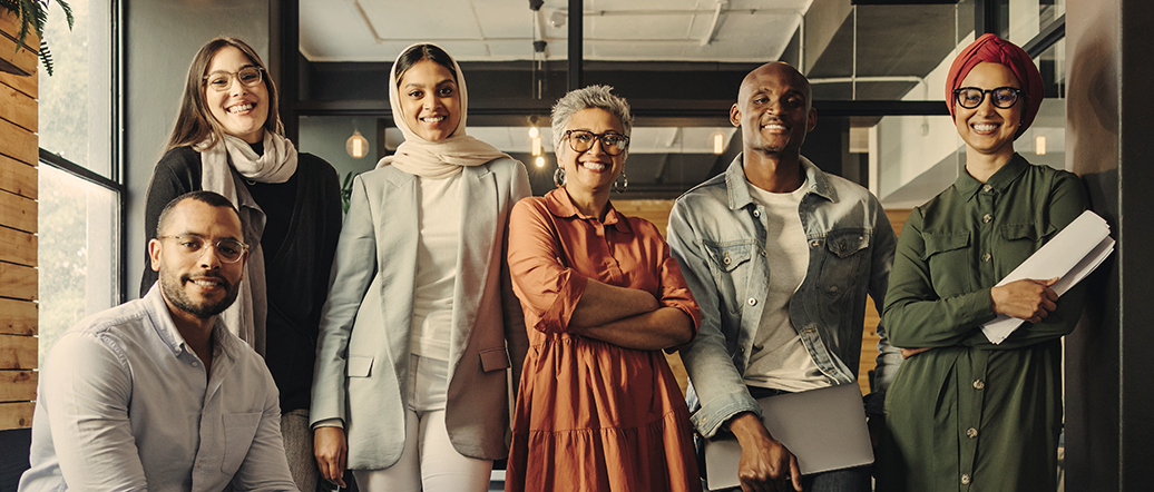 Group of diverse leaders and educators