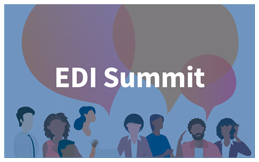 EDI Summit EDI Summit - Group of people with discussion bubbles