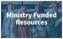 Ministry Funded Resources