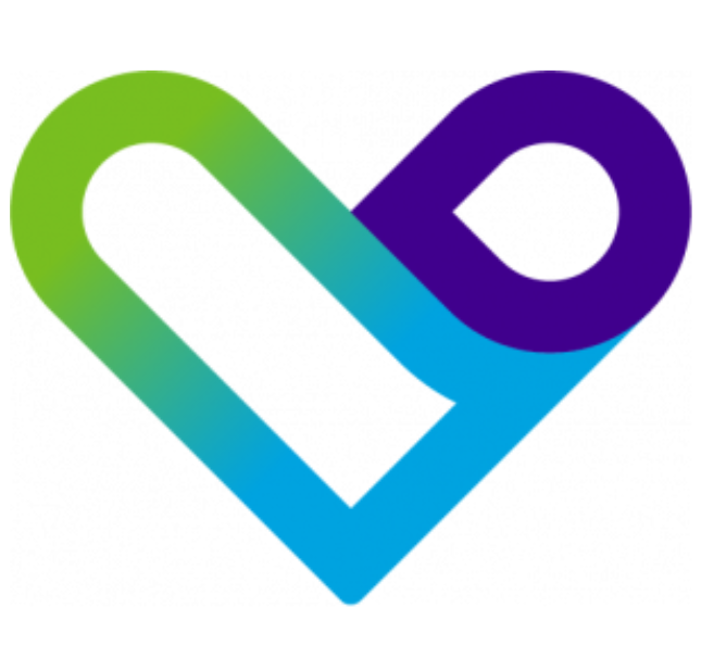 Image of heart drawn in greens, blue and purple used to represent the By Your Side toolkit