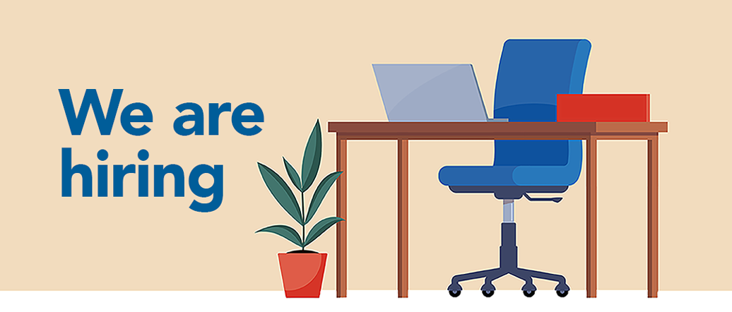 We are hiring – work station desk and chair We are hiring – work station desk and chair