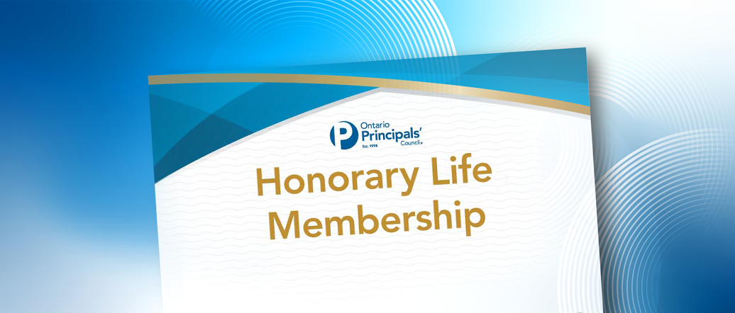 Honorary Life Membership 