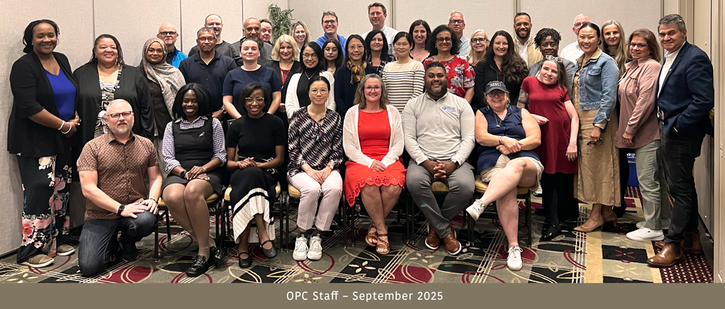 OPC staff photo taken in September 2025